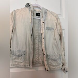 BDG DISTRESSED BLUE JACKET SMALL